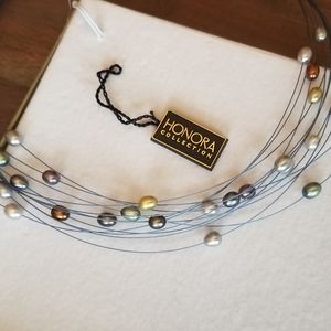 HONORA PEARL Multi-Strand Necklace
